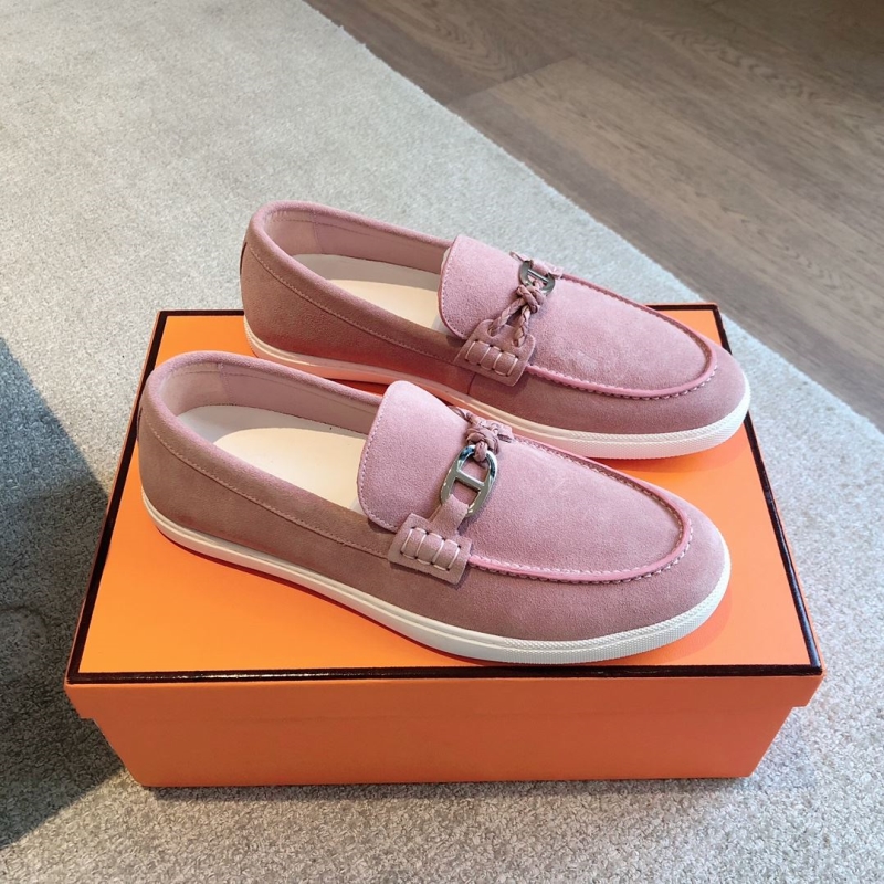 H**mes leather shoes